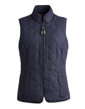 ladies navy gilet size 16.